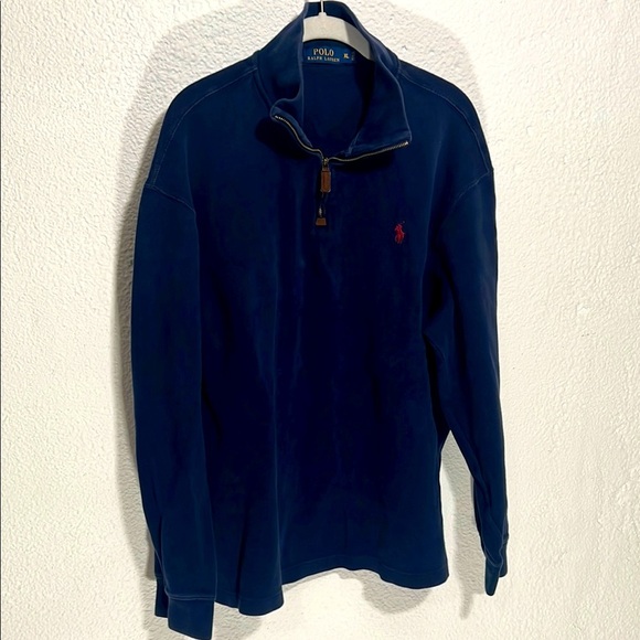 Polo Ralph Lauren Navy Pullover - Picture 1 of 4